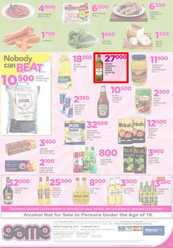 Game Tanzania : Nobody Beats our Prices (26 July - 9 August 2017), page 8