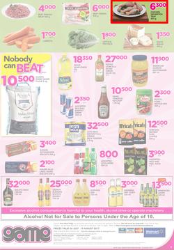 Game Tanzania : Nobody Beats our Prices (26 July - 9 August 2017), page 8