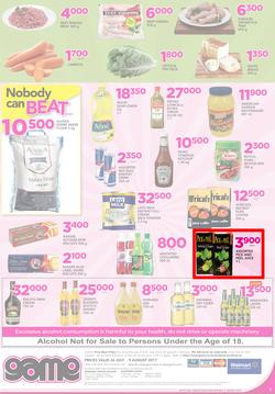 Game Tanzania : Nobody Beats our Prices (26 July - 9 August 2017), page 8