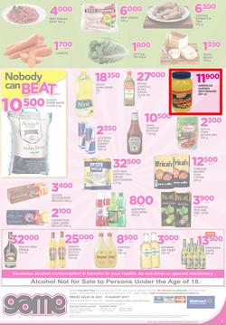 Game Tanzania : Nobody Beats our Prices (26 July - 9 August 2017), page 8