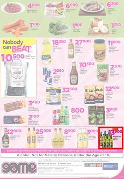 Game Tanzania : Nobody Beats our Prices (26 July - 9 August 2017), page 8