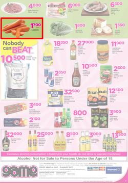 Game Tanzania : Nobody Beats our Prices (26 July - 9 August 2017), page 8