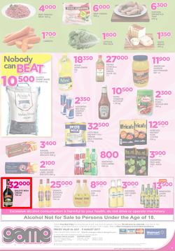 Game Tanzania : Nobody Beats our Prices (26 July - 9 August 2017), page 8