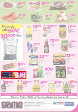 Game Tanzania : Nobody Beats our Prices (26 July - 9 August 2017), page 8