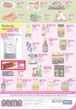 Game Tanzania : Nobody Beats our Prices (26 July - 9 August 2017), page 8