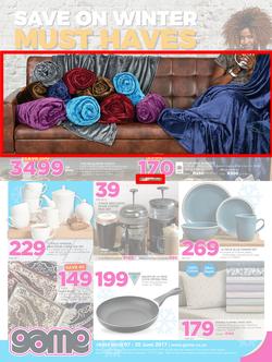 Game : Save On Winter Must Haves (7 June - 20 June 2017), page 1