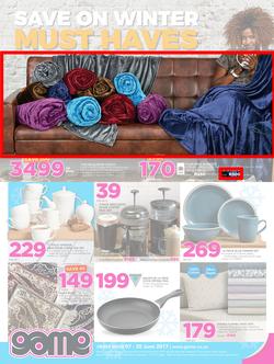 Game : Save On Winter Must Haves (7 June - 20 June 2017), page 1