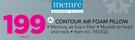 Memre Contour Air Foam Pillow-Each