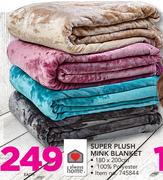Always Home Super Plush Mink Blankets-Each