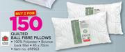 Always Home Quilted Ball Fibre Pillows-For 2