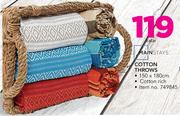 Mainstays Cotton Throws-Each