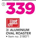 Hart 3Ltr Aluminium Oval Roaster 