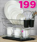 Casa 2 Tier Dishrack Excluding Accessories-Each