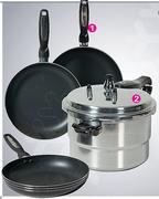 7Ltr Solid Lid Pressure Cooker-Each