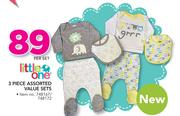 Little One 3 Piece Assorted Value Sets-Per Set