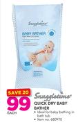 Snuggletime Quick Dry Baby Bather
