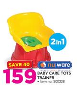Nu Ware 2-in-1 Baby Care Tots Trainer