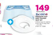 Bambino Freedom Step And Trainer Seat Set-Per Bundle