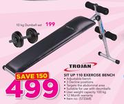 Trojan Sit Up 110 Exercise Bench