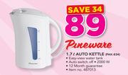 Pineware 1.7Ltr Auto Kettle PAK-834