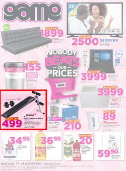 Game Botswana : Nobody Beats Our Prices (10 Aug - 23 Aug 2017), page 1