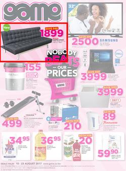 Game Botswana : Nobody Beats Our Prices (10 Aug - 23 Aug 2017), page 1
