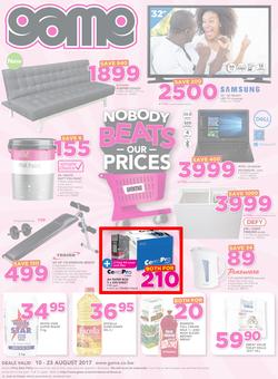 Game Botswana : Nobody Beats Our Prices (10 Aug - 23 Aug 2017), page 1