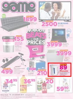 Game Botswana : Nobody Beats Our Prices (10 Aug - 23 Aug 2017), page 1