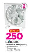 Logik 30cm Box Fan LT-30B01