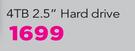 Seagate 4TB 2.5" Hard Drive