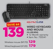 Ultra-Link Wired Keyboard K120
