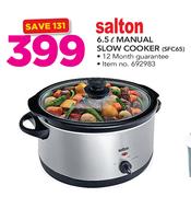 Salton 6.5Ltr Manual Slow Cooker SFC65