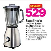 Russell Hobbs 1000W Satin Blender RHB315