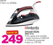 Brabantia Steam Iron BBEL1016