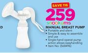 Snookums Manual Breast Pump