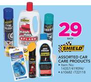 Shield Assorted Car Care Products-Each