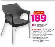 Contour Tuscany Chair Black