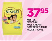 Nestle Nespray Full Cream Powdered Milk Packet-500g