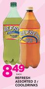 Refresh Assorted Cooldrinks-2Ltr Each