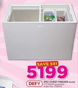 Defy 265Ltr Glass Chest Freezer