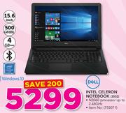 Dell 15.6" Intel Celeron Notebook 3552