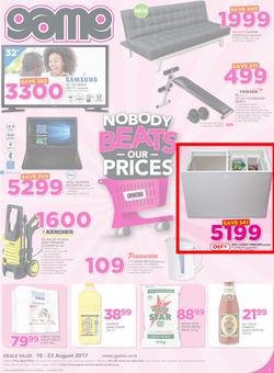 Game Lesotho : Nobody Beats Our Prices (10 Aug - 23 Aug 2017), page 1