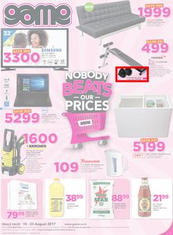 Game Lesotho : Nobody Beats Our Prices (10 Aug - 23 Aug 2017), page 1