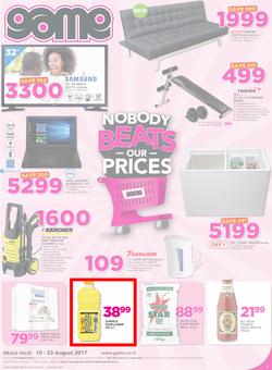 Game Lesotho : Nobody Beats Our Prices (10 Aug - 23 Aug 2017), page 1