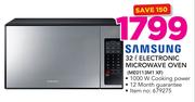 Samsung 32Ltr Electronic Microwave Oven ME0113M1 XF