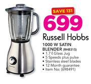 Russell Hobbs 1000W Satin Blender RHB315