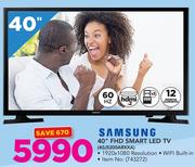 Samsung 40" FHD Smart LED TV 40J5200ARXXA