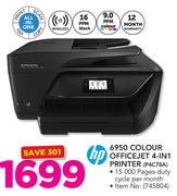 HP 6950 Colour Officejet 4 In 1 Printer P4C78A