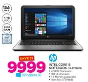 HP Intel Core i5 Notebook 15-AY100NI
