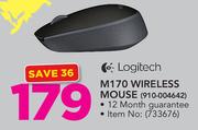 Logitech M170 Wireless Mouse 